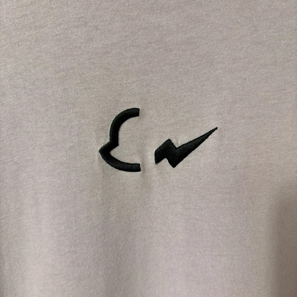 Moncler Genius 7 Moncler FRGMT Hiroshi Fujiwara Purple Logo T-Shirt  Size M - Picture 12 of 13